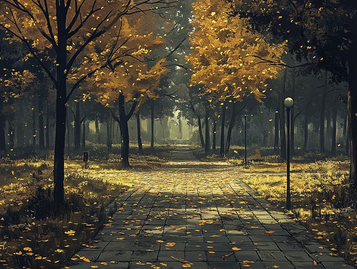公园小路图像 16