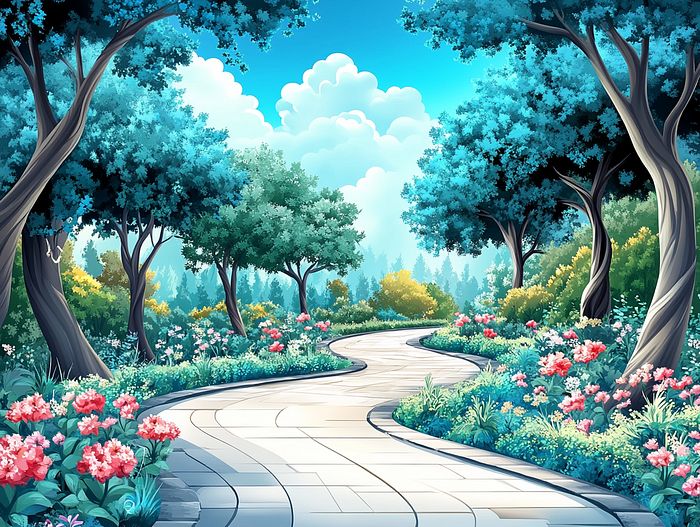 公园小路图像 17