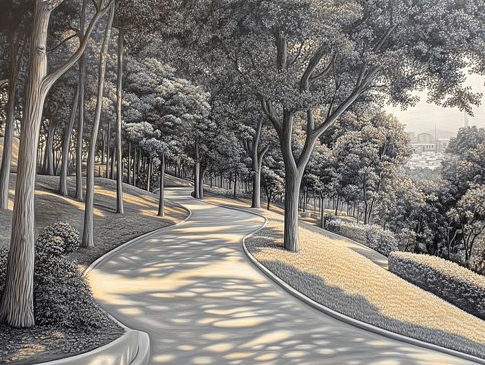 公园小路图像 14