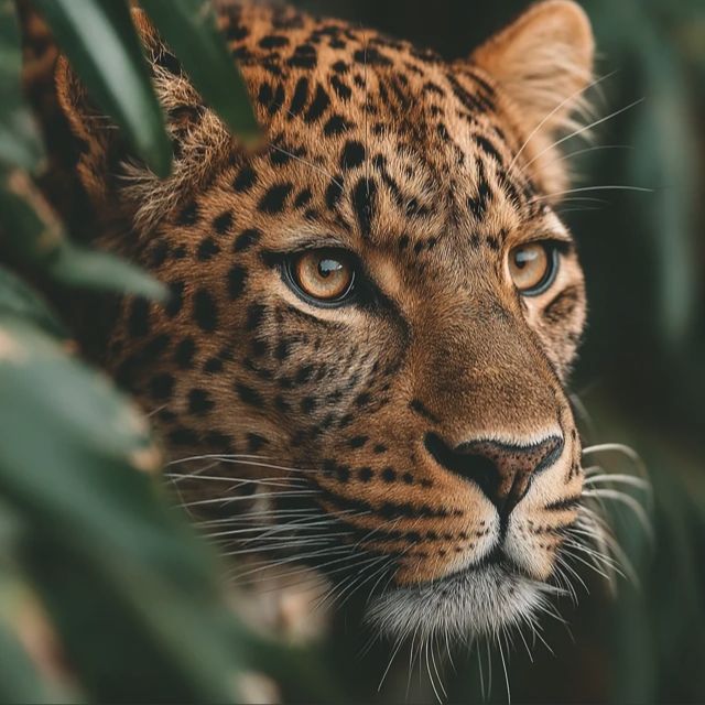 豹,丛林,王者,凝视,瞬间,动物,野性,自然,生态,捕食,猎手,敏捷,力量,优雅,神秘