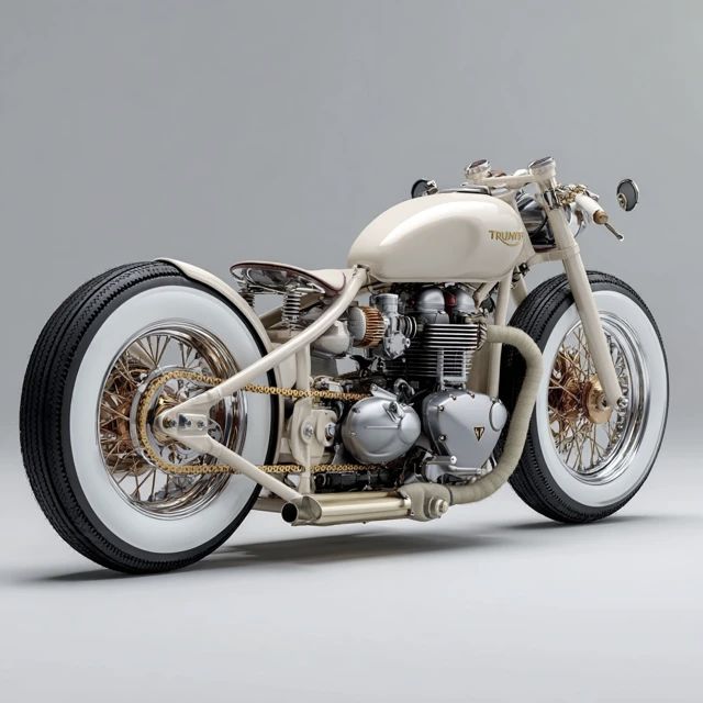 复古,定制,Bobber,摩托车,亮相