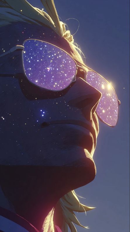 AllMight,炫酷,VHS,风,闪耀